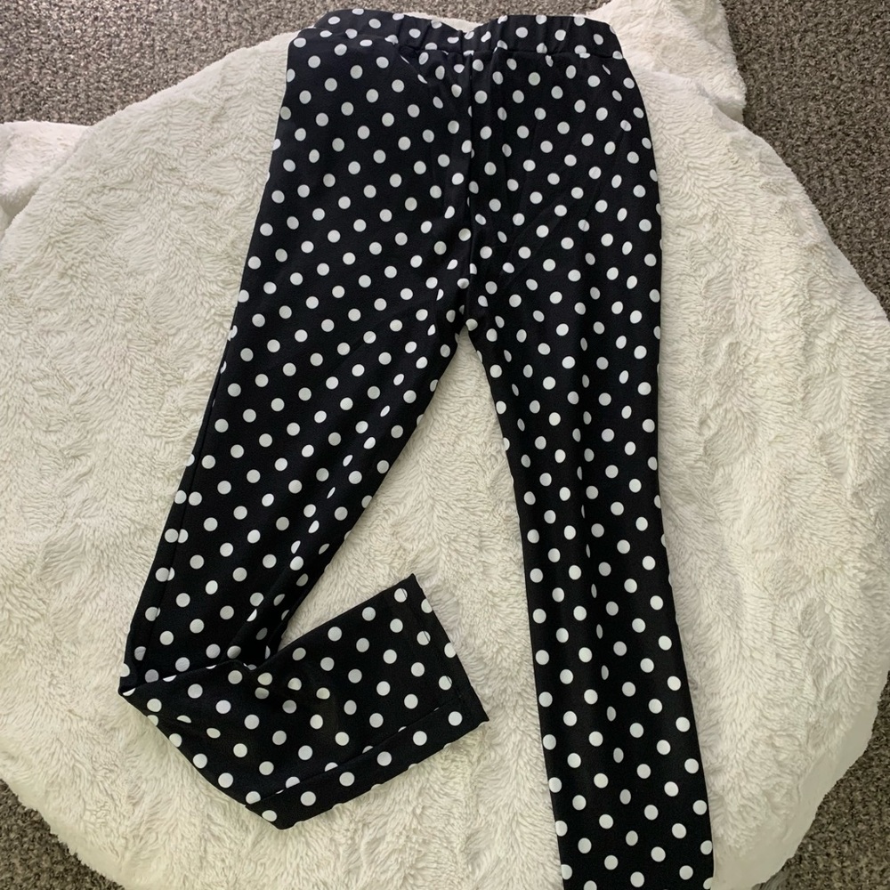 Polk-a-dot pants